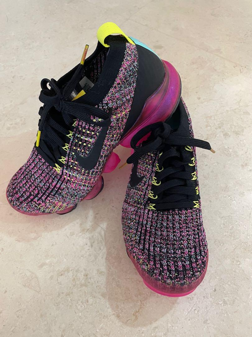 women's 'air vapormax flyknit 3 running shoes purple