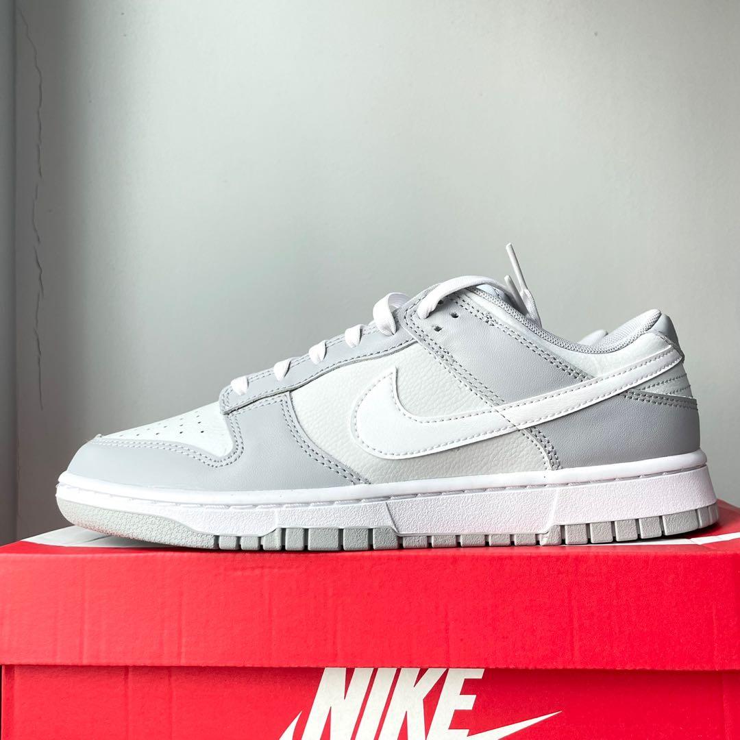 Nike Dunk Low Retro White Pure Platinum - Mens 12 - Custom Order - Inv – B  Street Shoes
