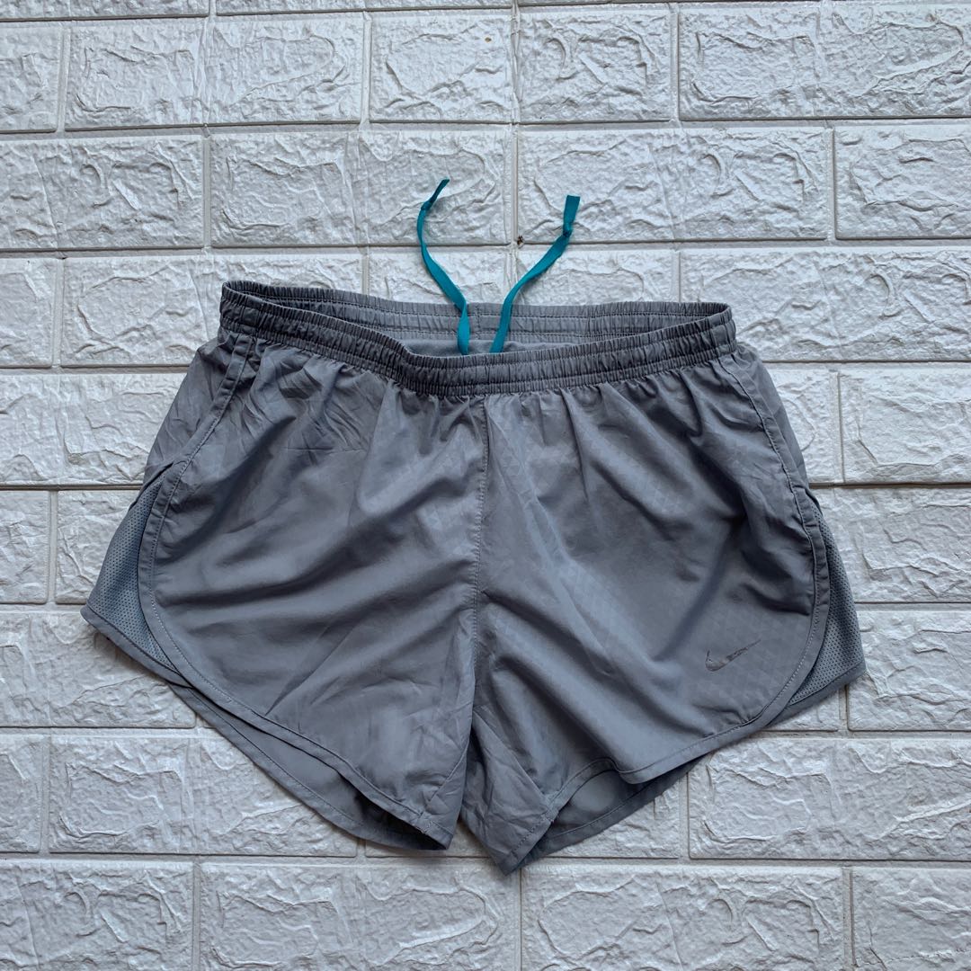 Nike gray running shorts, Women's Fashion, Activewear on Carousell
