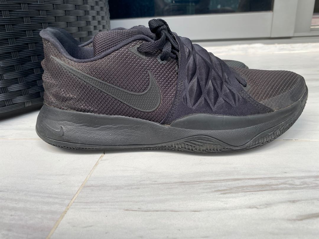 Nike kyrie low 1 Triple black Men s Fashion Footwear Sneakers