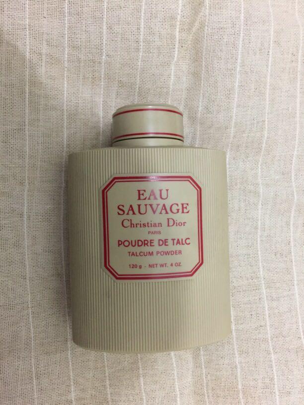 ORI christian dior eau sauvage talcum powder