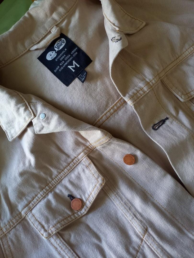 Cheap monday deals upsize denim jacket