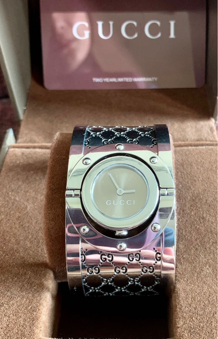 gucci watch bangle original