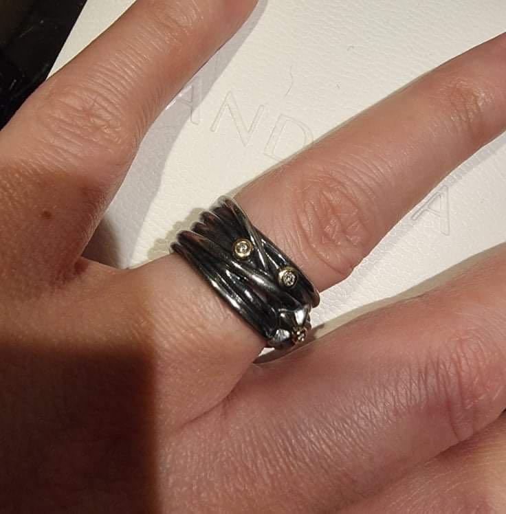 Chunky pandora ring sale