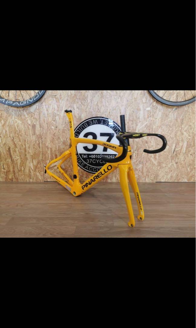 pinarello f12 yellow