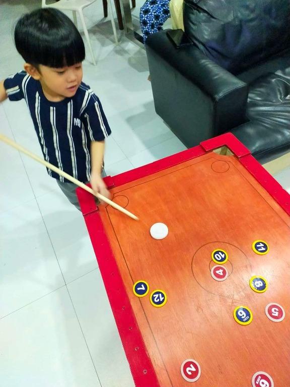 Pinoy Pool Table Set, Sports Equipment, Sports & Games, Billiards and