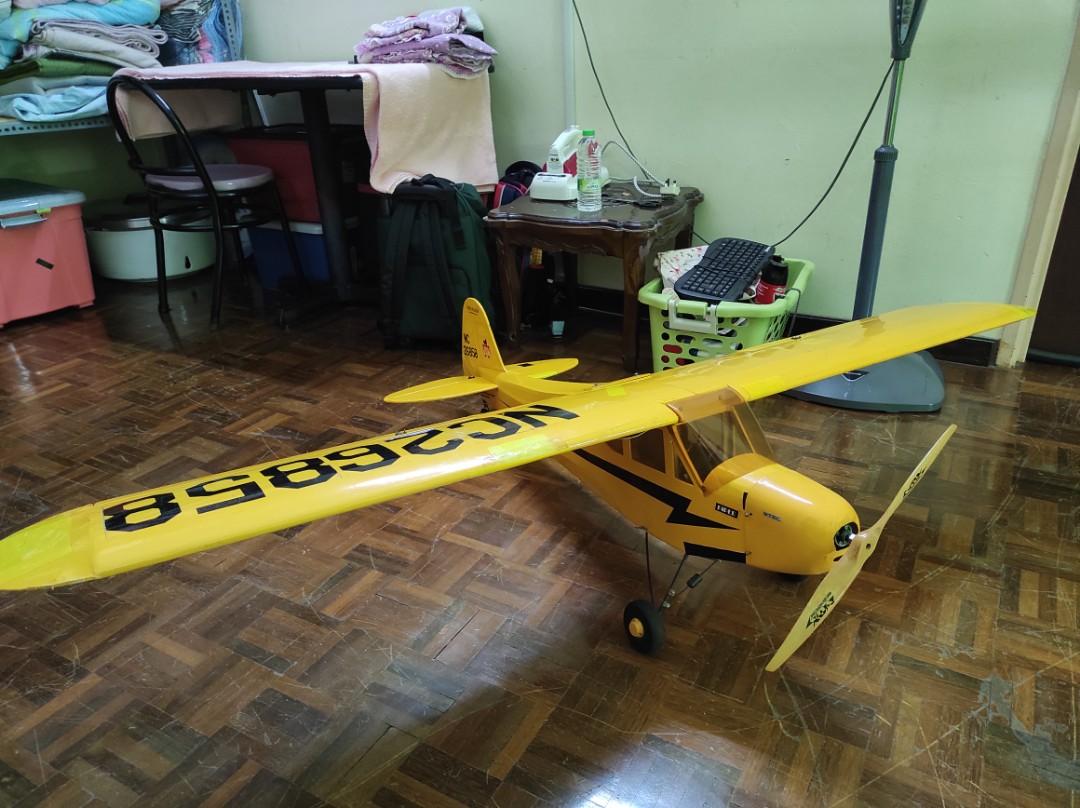 Piper J Cub Rc Plane 2m Wingspan Hobbies Toys Toys Games On Carousell