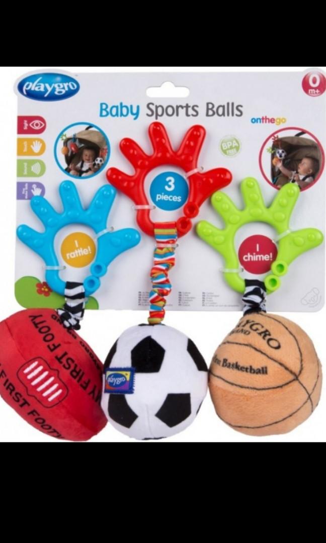 Playgro baby sports balls discount