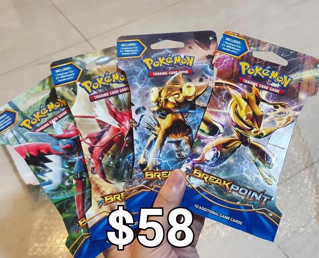 Pokemon XY breakpoint sleeved pack artset, Hobbies & Toys, Toys & Games on  Carousell