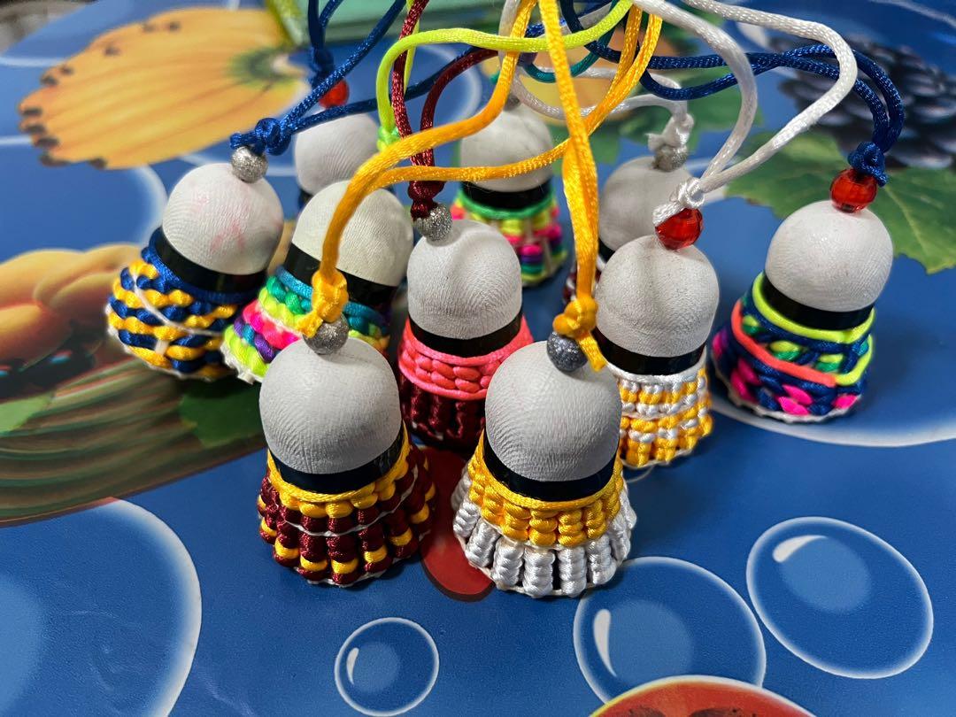 Badminton keychain top