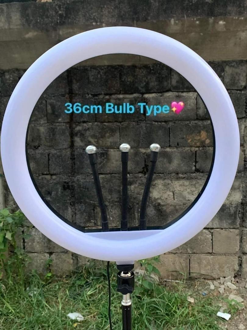 RINGLIGHTS 26cm/33cm/36cm (Category: Mounts & Holders) located in Pasig City. Submitted by gemma_00 (Listing ID 1155543145, Image 3). Description: RESTOCKED!! Available Ringlight Onhand ♥️ 26cm ringlight-P530 33cm ringlight-P700 36cm bulb (3phone holder) - P850 💥Cash on Delivery within Metro Manila and Nearby Areas with Shipping fee.
