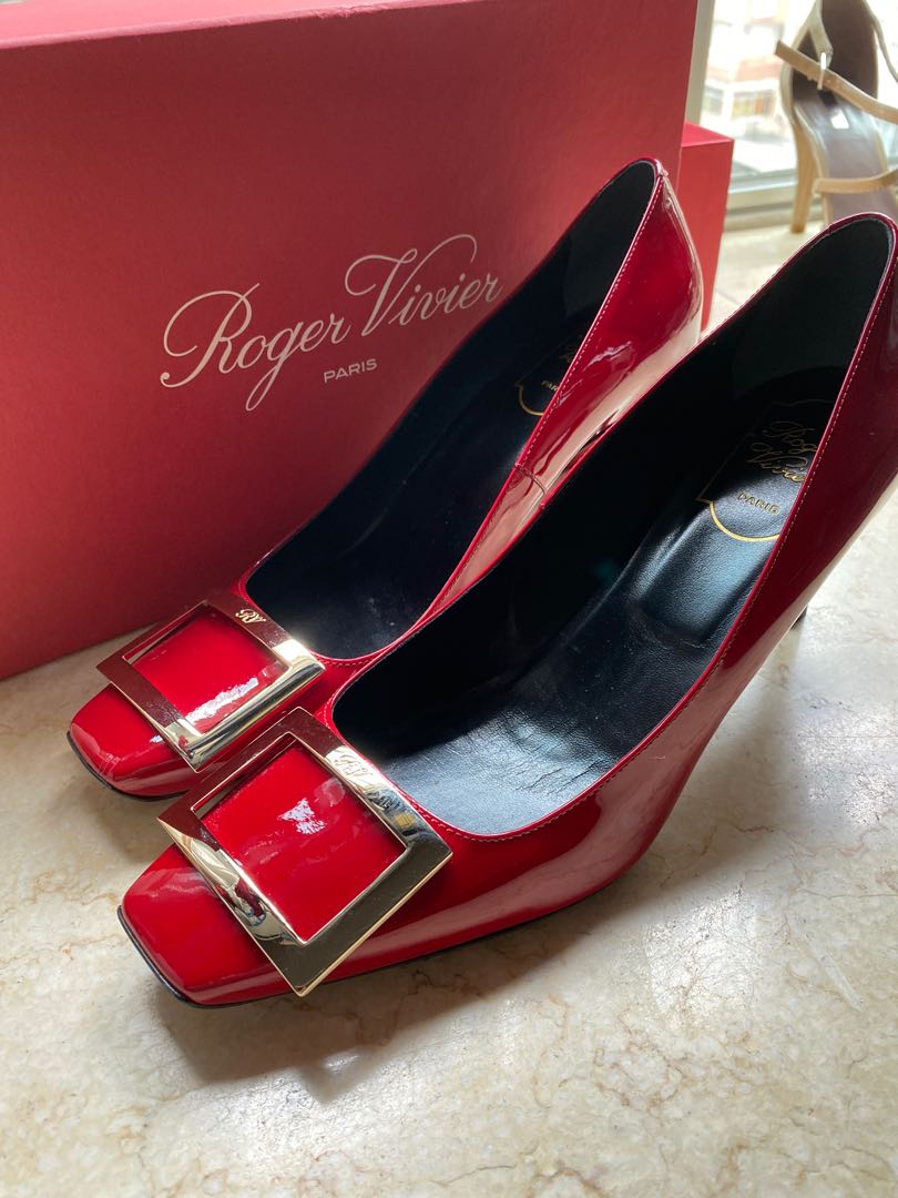 Roger vivier red heels 39 Carousell