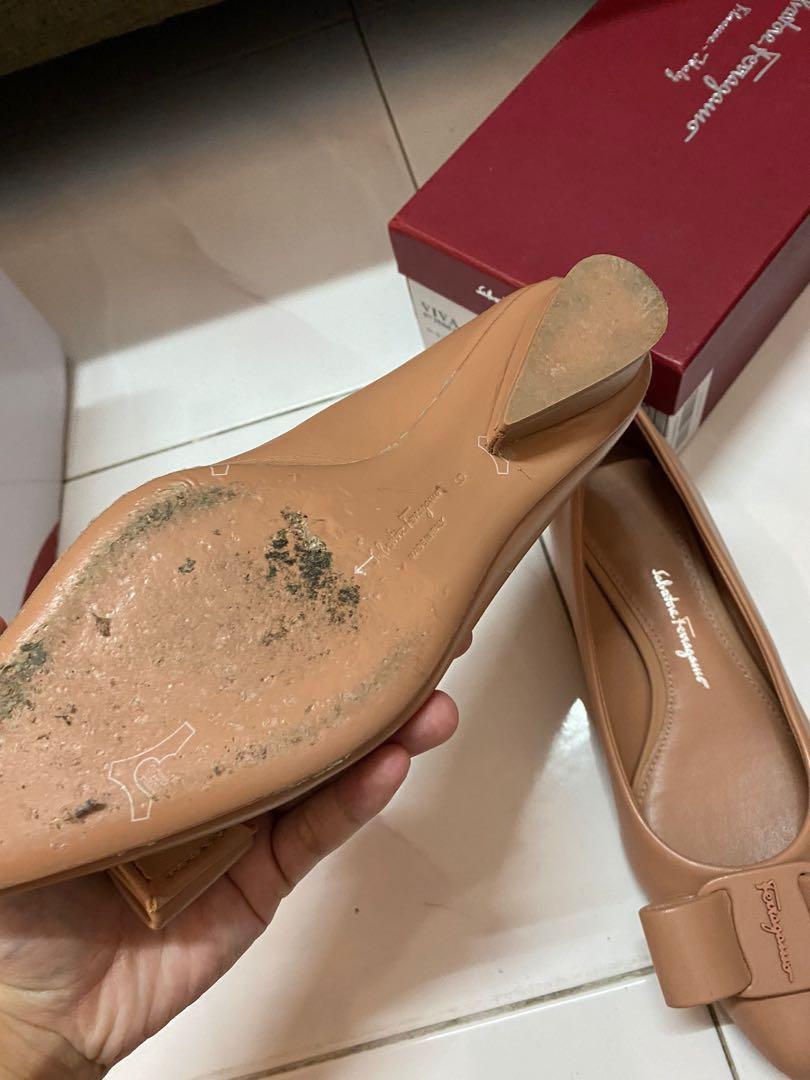 Salvatore Ferragamo Viva Ballet Flat Women s Fashion Footwear