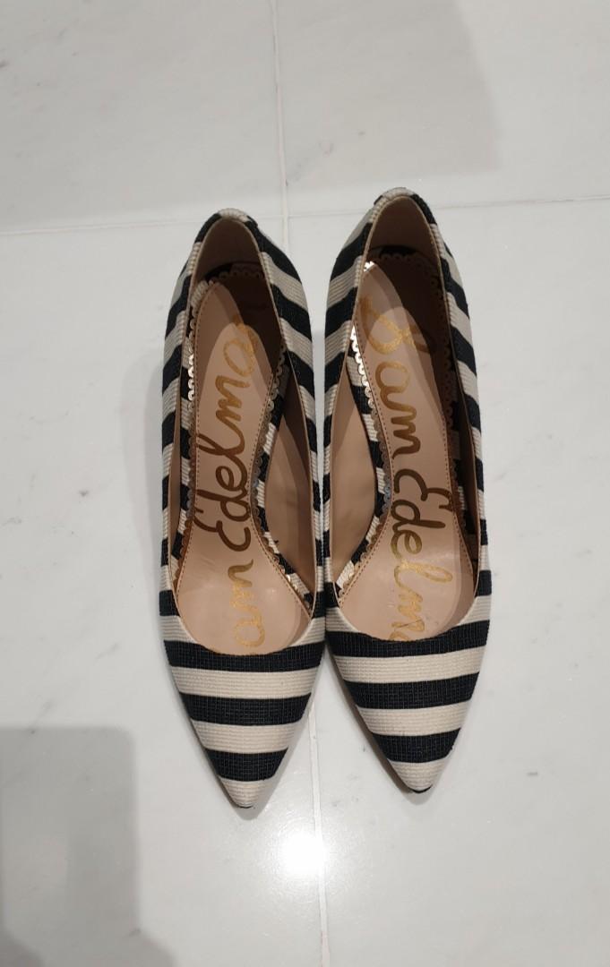 Sam edelman striped heels store