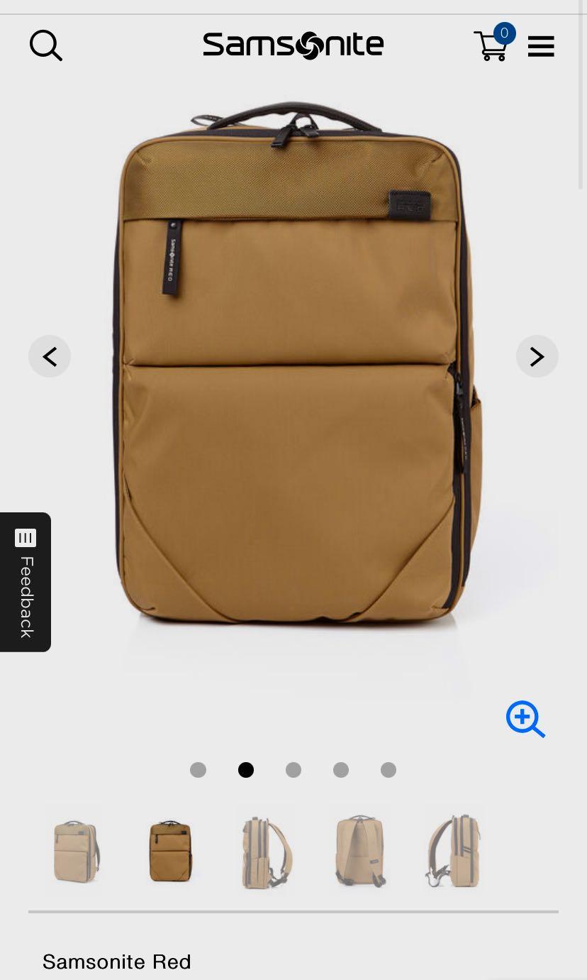Samsonite red plantpack review discount