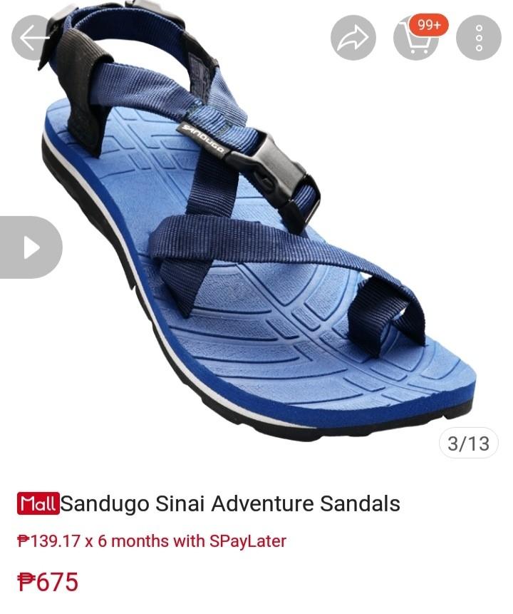 SANDUGO SINAI ADVENTURE SANDALS TREKKING SANDALS (PRELOVED), Women's Fashion, Footwear, Flats