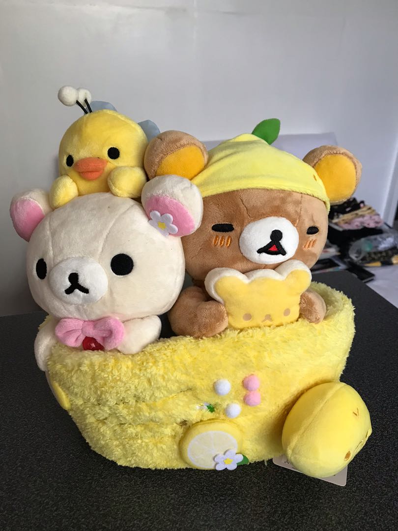SANX RILAKKUMA LEMON SERIES PLUSHIES, Hobbies & Toys, Toys & Games on