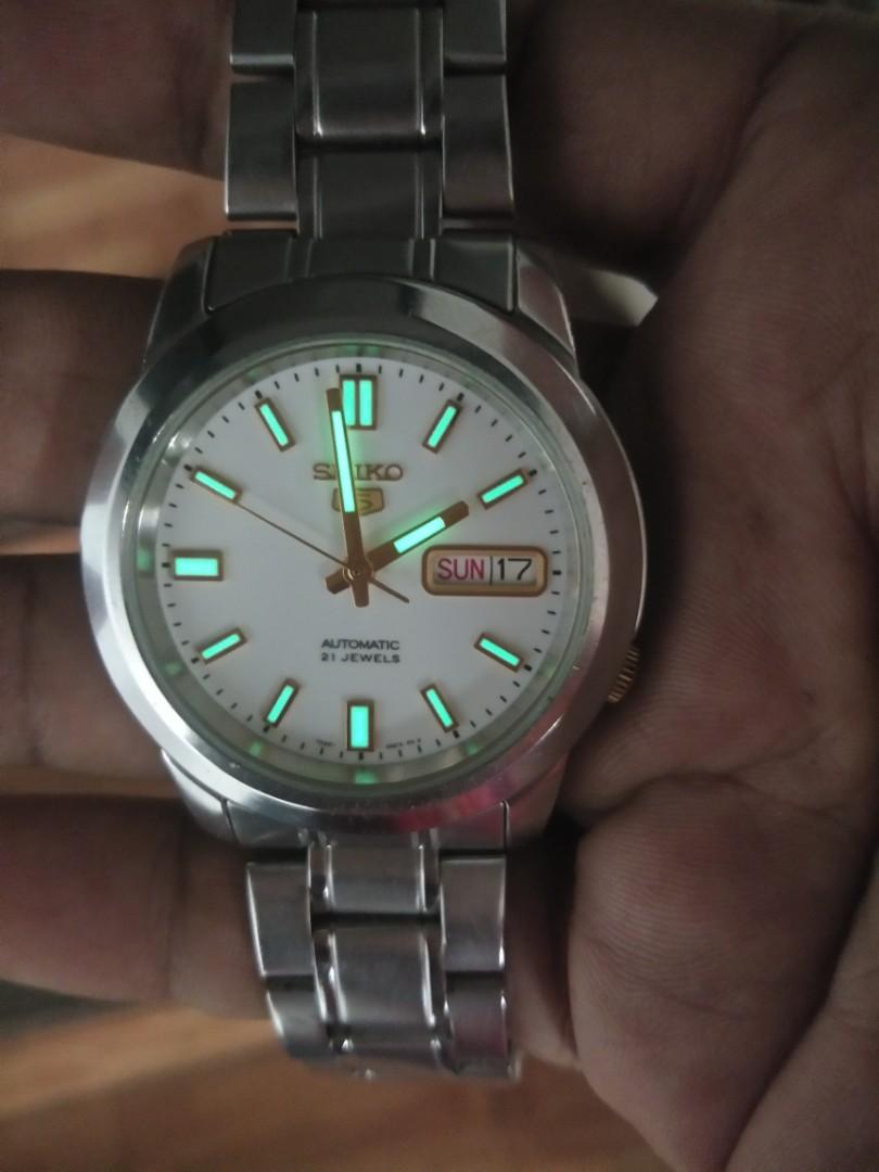 Seiko 5 automatic 21jewels made in Japan, Men's Fashion, Watches &  Accessories, Watches on Carousell