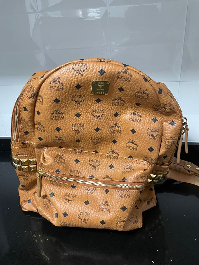 mcm backpack seldom used