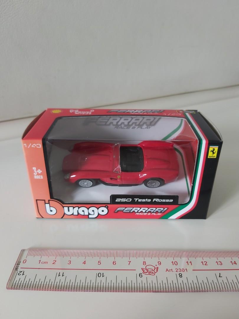 Shell V Power Ferrari Race Play 1 43 模型車250 Testa Rossa 興趣及遊戲 玩具 遊戲類 Carousell