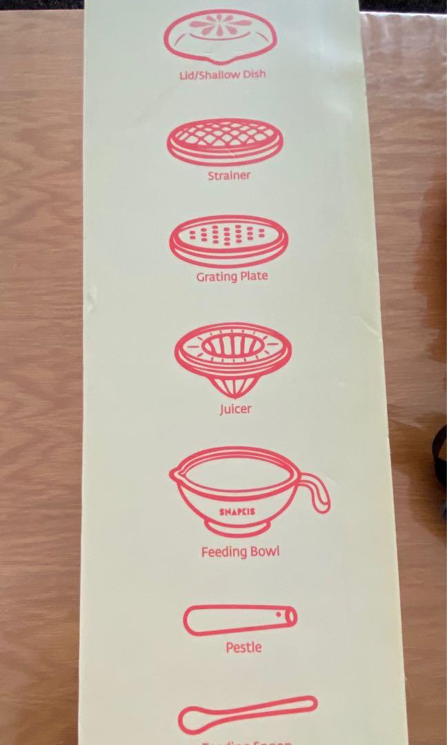 Snapkis 7 in 1 baby food processor set, Babies & Kids, Nursing & Feeding, Weaning & Toddler