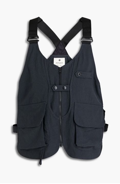 Snow peak takibi woven vest, 男裝, 運動服裝- Carousell