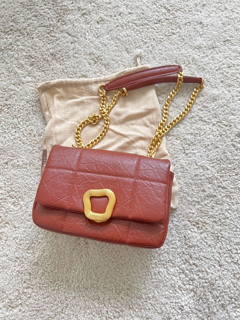 Songmont Wonton Chocolate Bag, Women's Fashion, Bags & Wallets ...