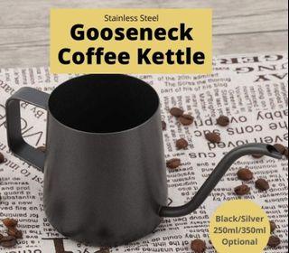 250ml Stainless Steel Teapot Drip Coffee Pot Long Narrow Spout Coffee Pot  Gooseneck Kettle Hand Dri