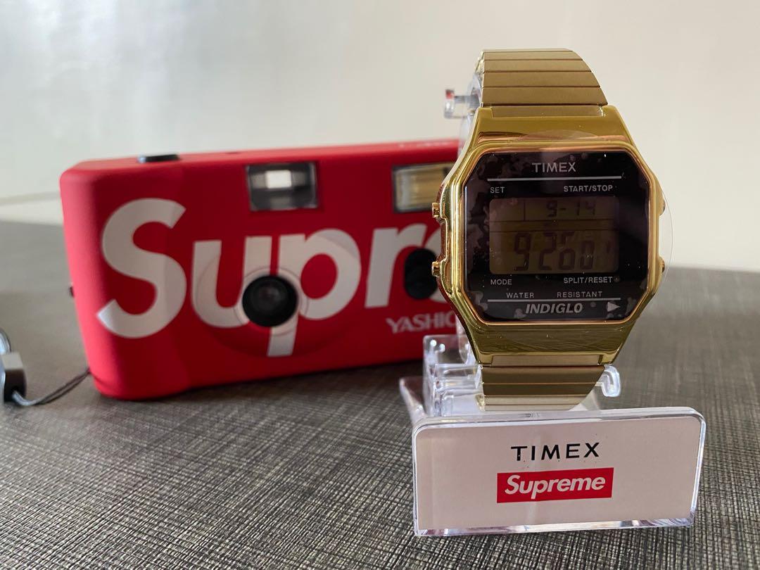 Supreme timex 手錶金色, 名牌精品, 精品手錶在旋轉拍賣