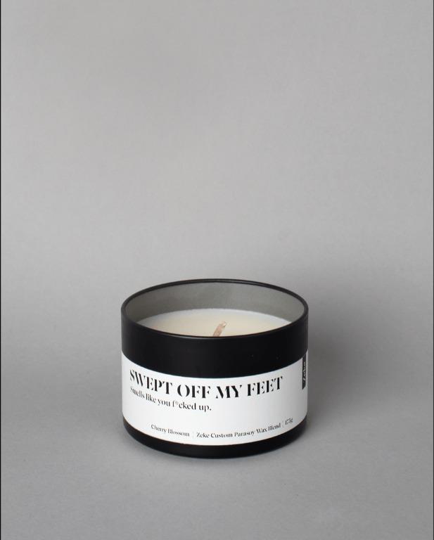 ZEKE Swept Off My Feet [BJJ Inspired Candle], Furniture & Home Living