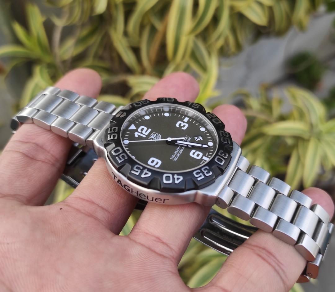 Tag Heuer F1 Khaki Dial Men s Fashion Watches Accessories