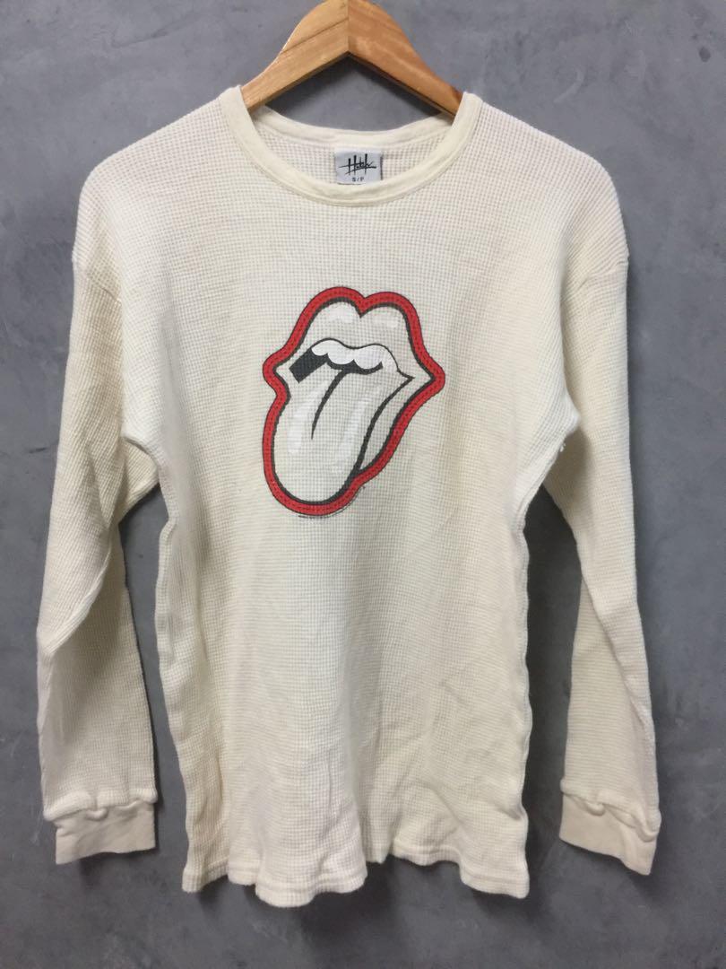 Rolling stones thermal shirt clearance