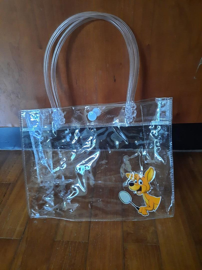 Pvc clear tote bag outlet