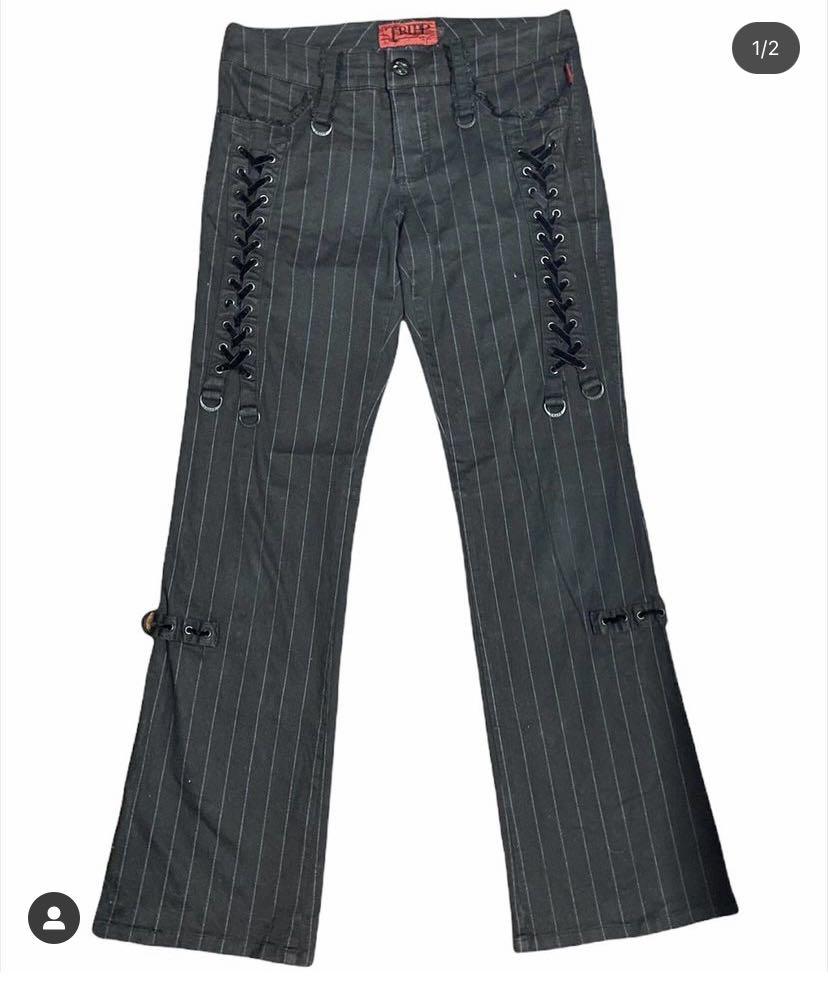 Vintage 90s TRIPP NYC Bondage Pants size 7 style punk goth | Kokorokoko |  Wicker Park - Chicago, IL