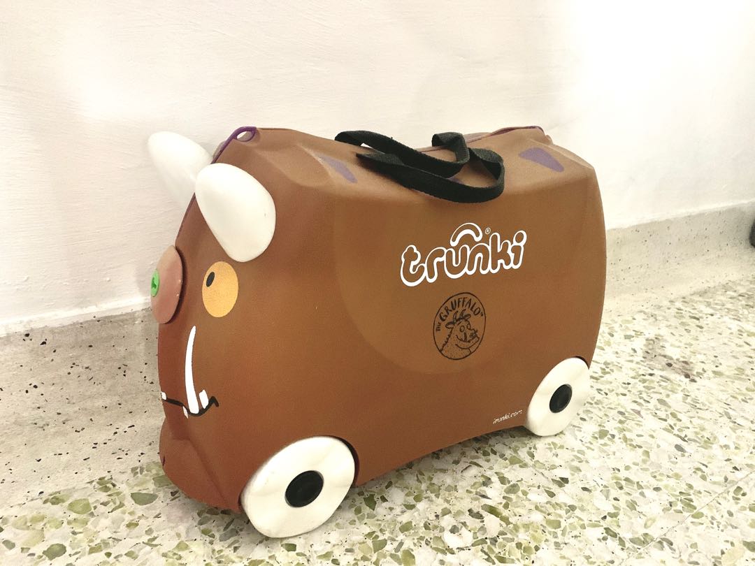 gruffalo trunki ride on suitcase