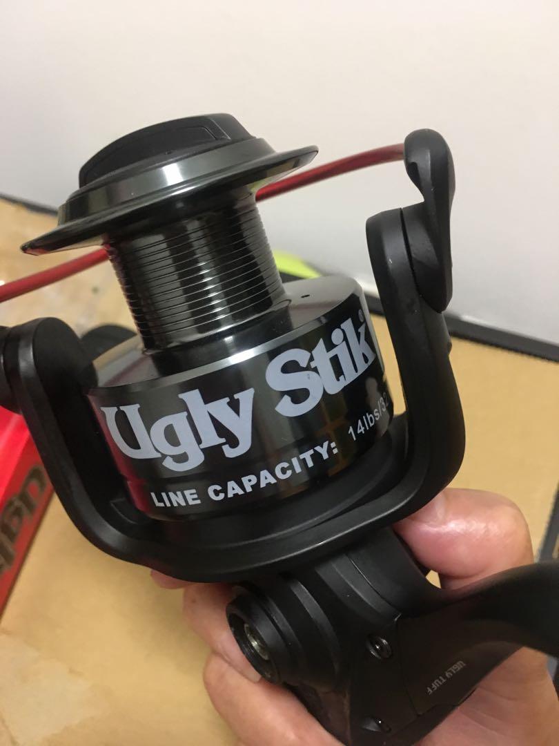 Ugly stik reel, Sports Equipment, Fishing on Carousell