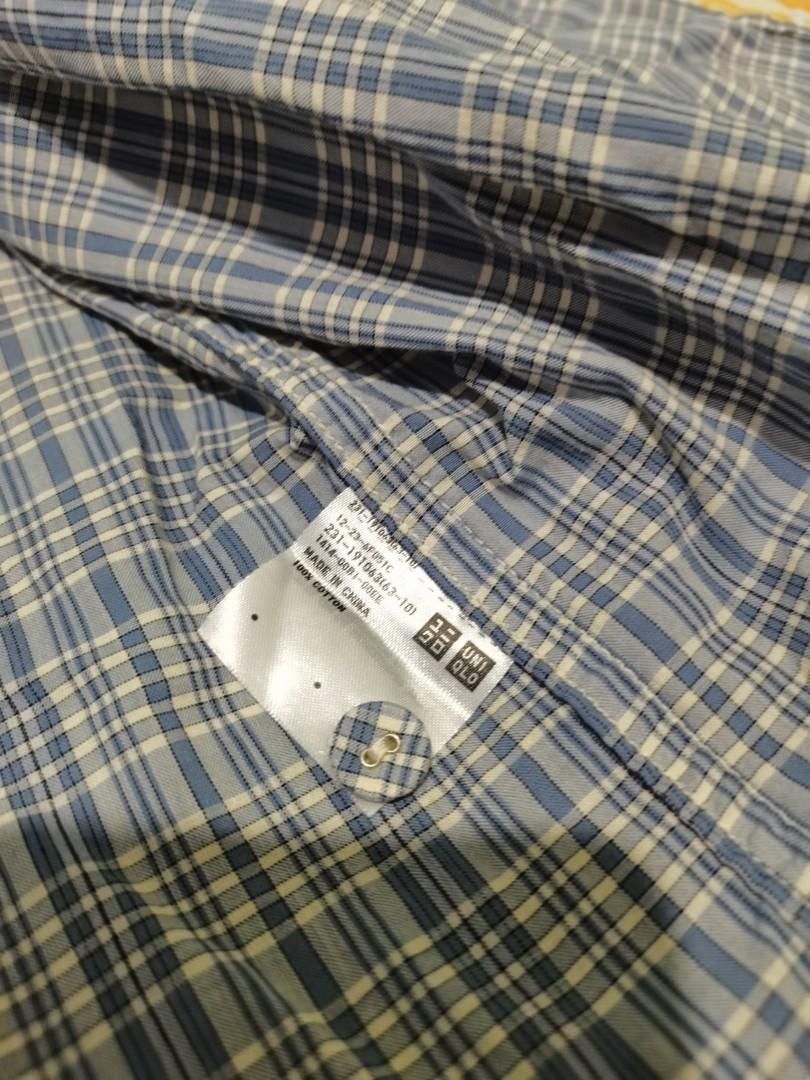 UNIQLO IDLF plaid top (Category: Longsleeves) located in Manila. Submitted by fluer_de_lis (Listing ID 1155655189, Image 3). Description: Very french chic... With dainty ruffle detail on cuff and neckline..