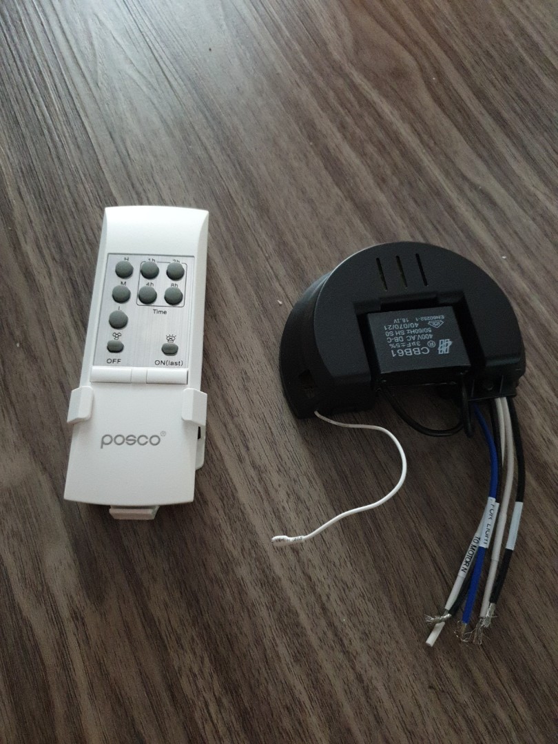 Universal fan and light controller new, Furniture & Home Living