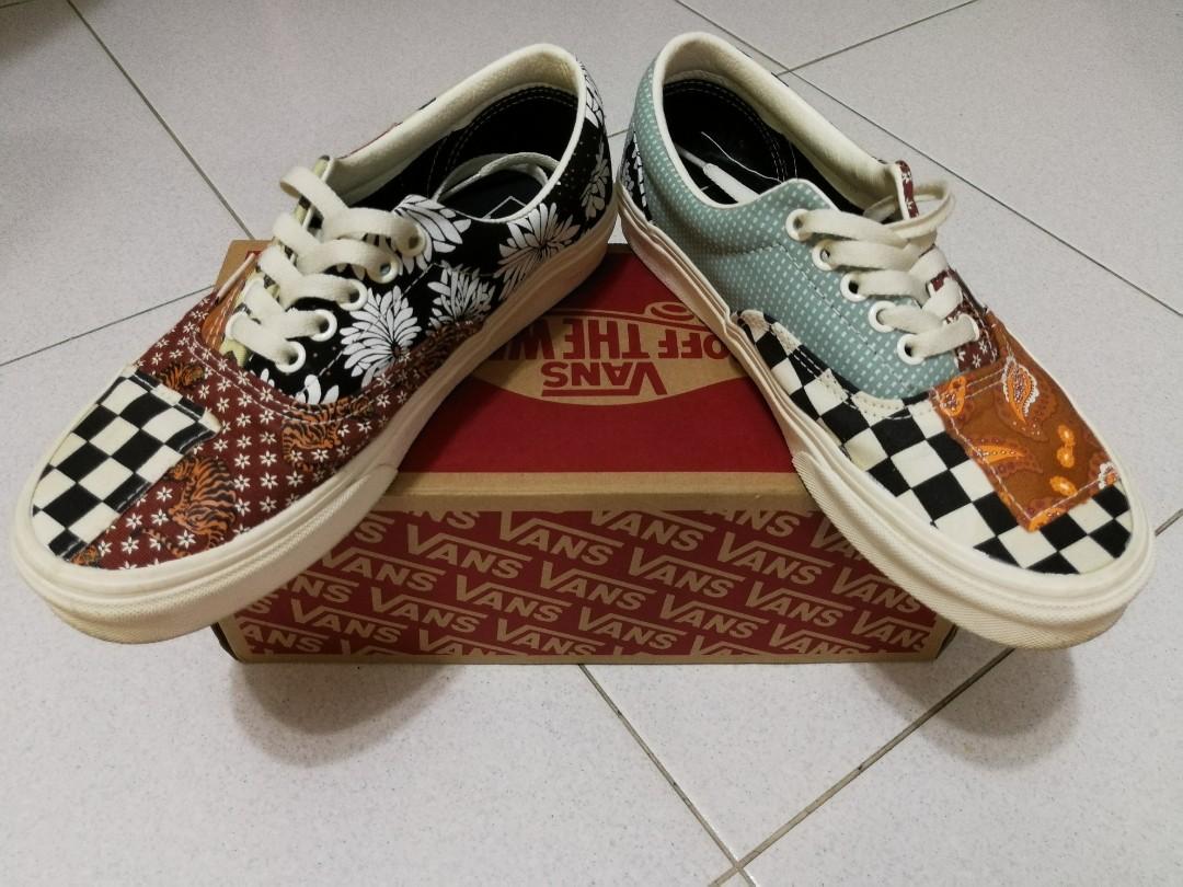 Vans Era Tiger Patchwork, Luxury, Sneakers \u0026 Footwear on Carousell