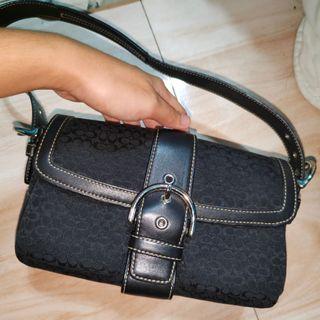 Vintage Coach Baguette Buckle Bag