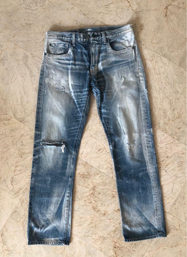 Vintage AlphaNumeric Japanese denim jeans trousers W32 main image 1