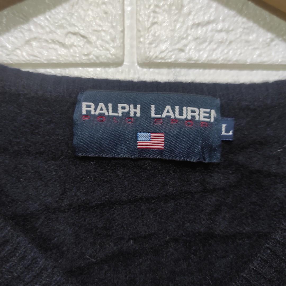 Vintage Polo Sport Ralph Lauren Crewneck sweater rajut