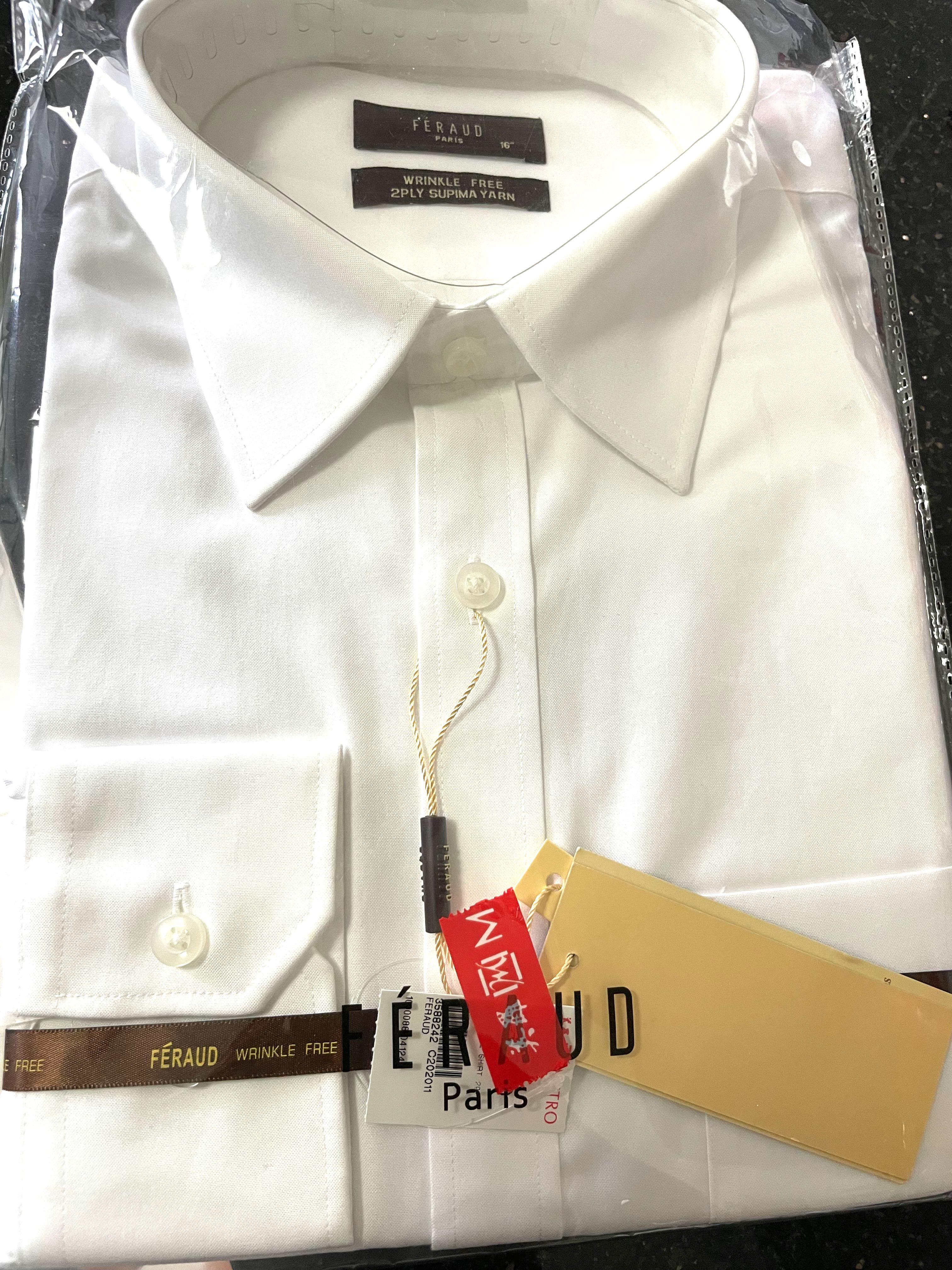 Feraud Paris blue mens long sleeves shirt, Men's Fashion, Tops & Sets,  Tshirts & Polo Shirts on Carousell