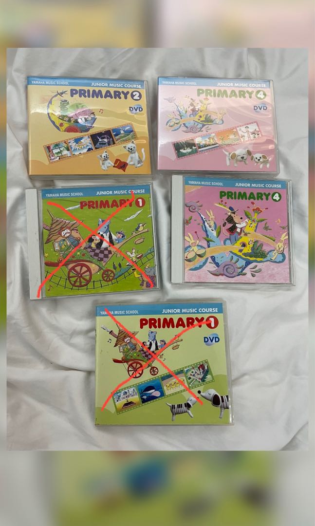 Yamaha Junior Music Course CDs & DVDs, Hobbies & Toys, Music & Media ...