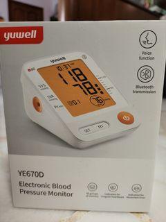 Yuwell Electronic Blood Pressure Monitor YE670D