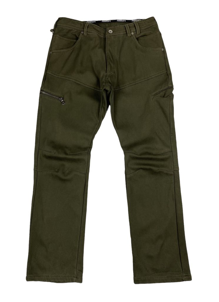 32~35 Fieldcore Dark Green Army MultiPocket Cargo Pant, Men's Fashion ...