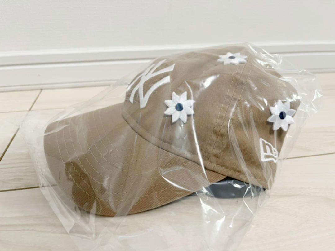 日本限定3D Flower CAP NICK GEAR 卡其(Vega) NEW ERA NY Yuthanan