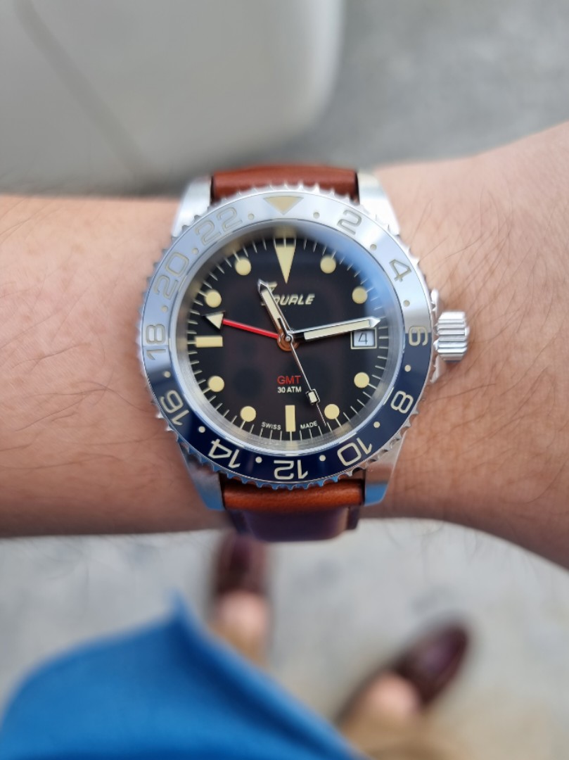 40MM Squale Tropic GMT 30ATMOS Luxury Watches on Carousell