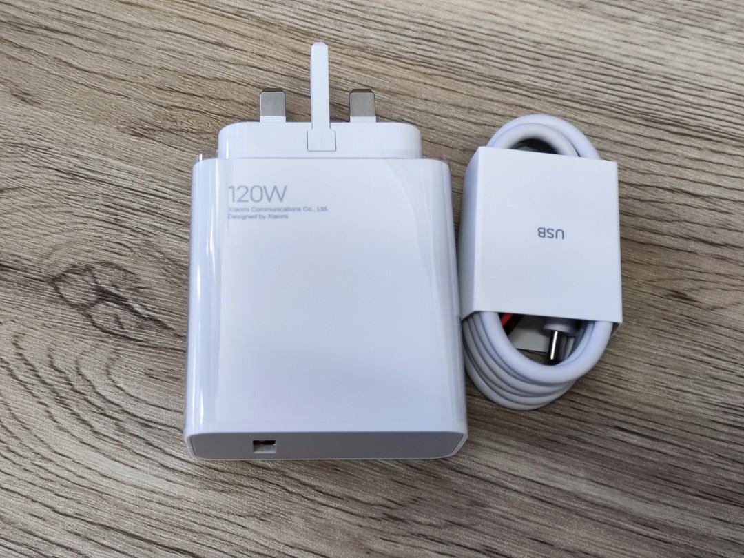 小米120W 充電器連Type C 線, 手提電話, 其他裝置- Carousell