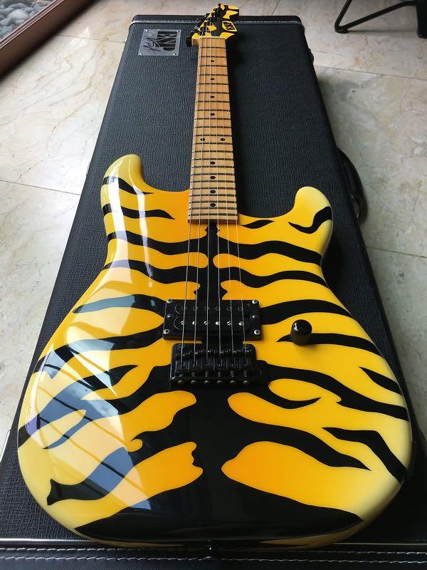 ESP Custom Shop M 1 Tiger George Lynch Signature 1986